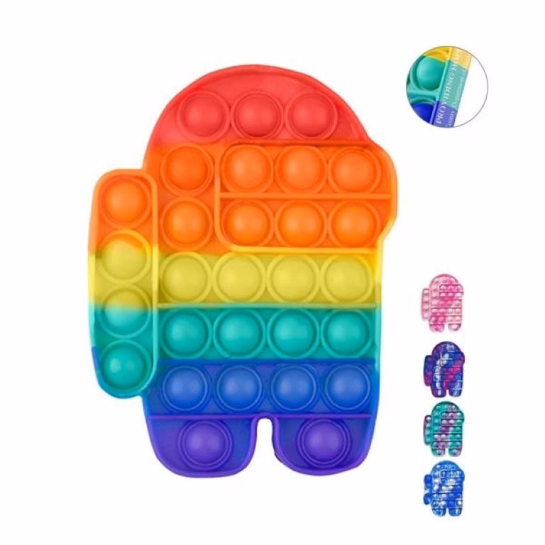Push Bubble Pop Fidget Sensory Toy
