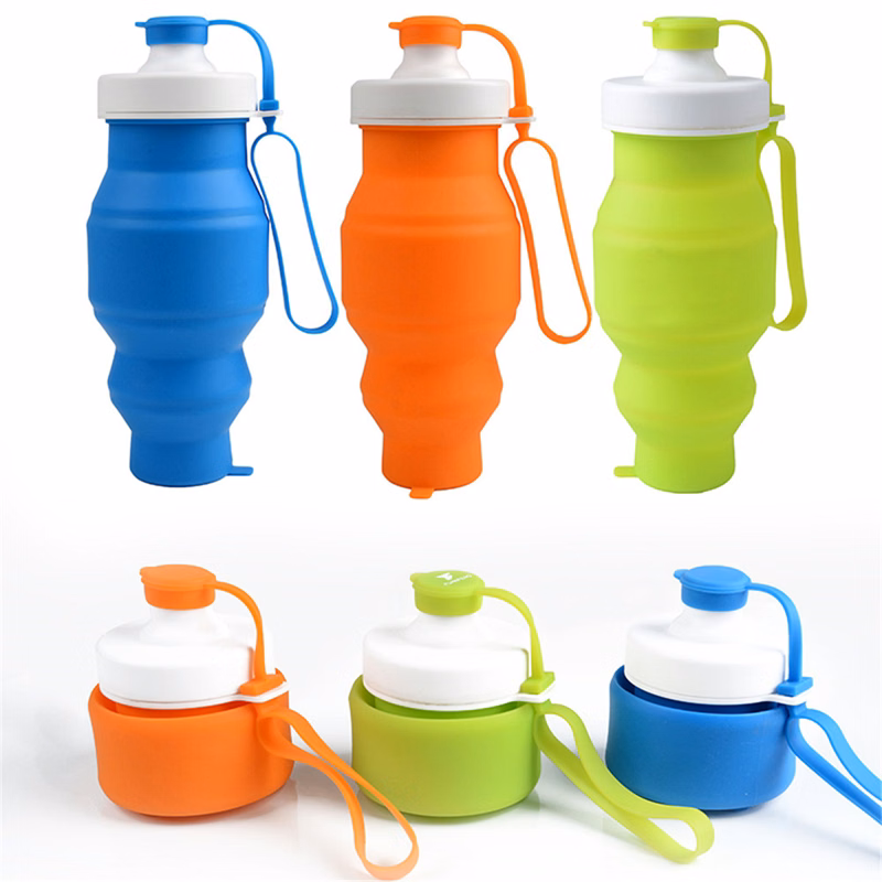 Collapsible Silicone Travel Water Bottle