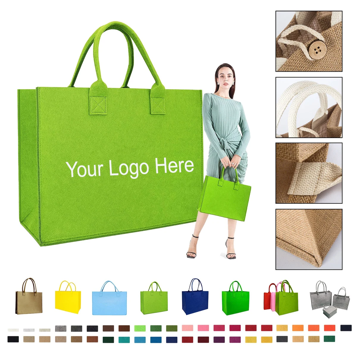 Large Space Felt Bag 1