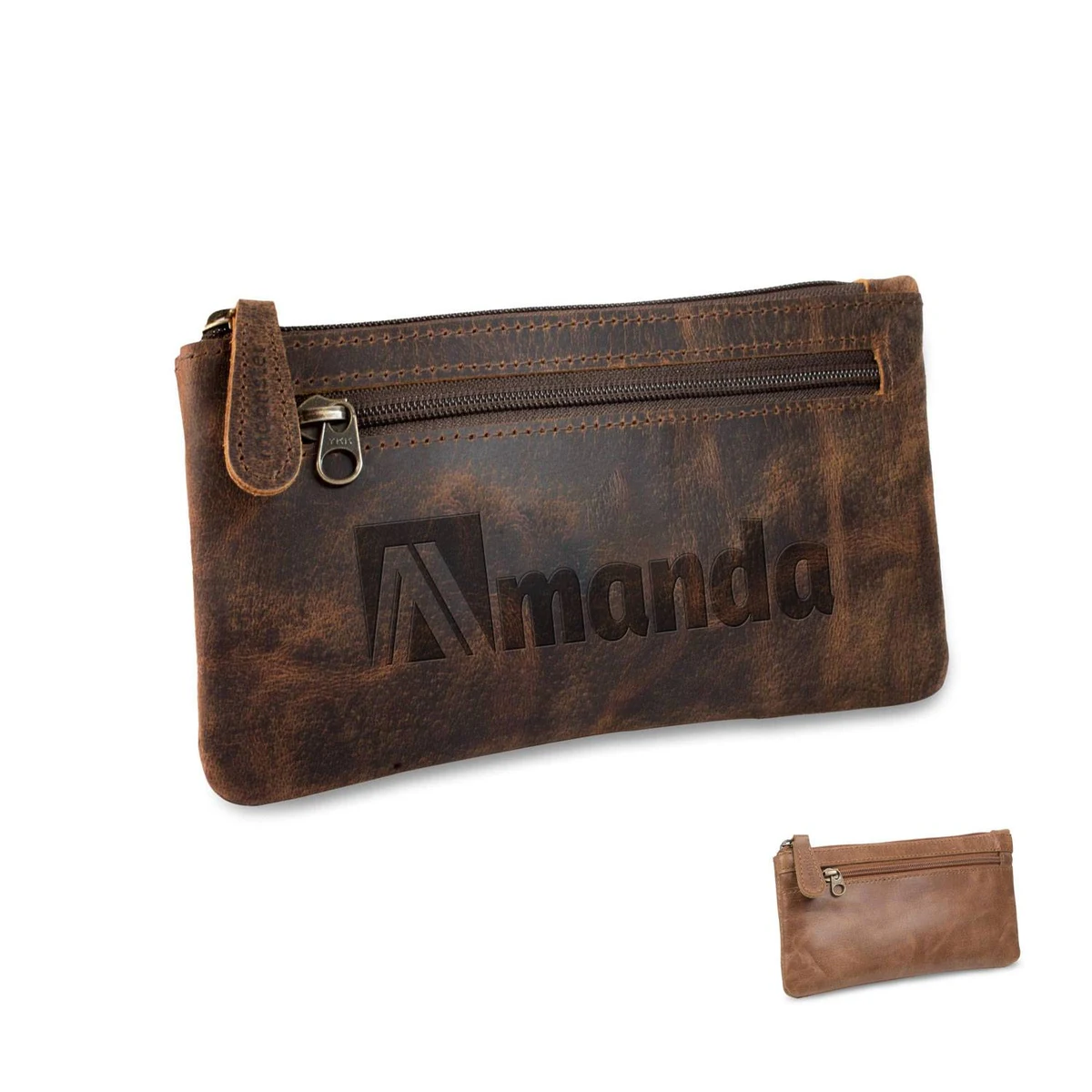 Leather Pencil Case Pouch 1