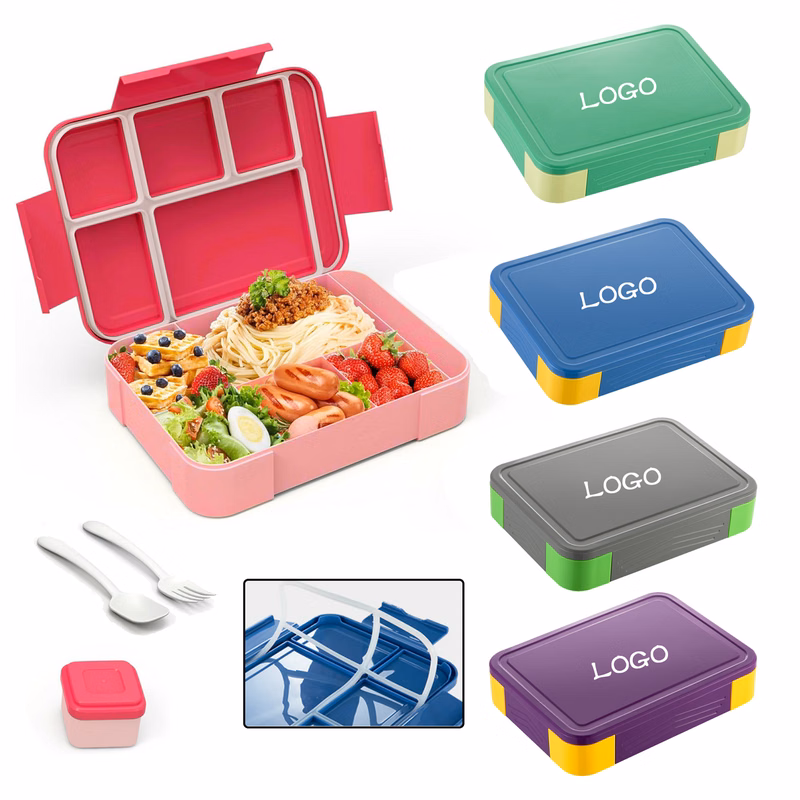 Multi-Compartment Leakproof Kids Bento Lunch Box