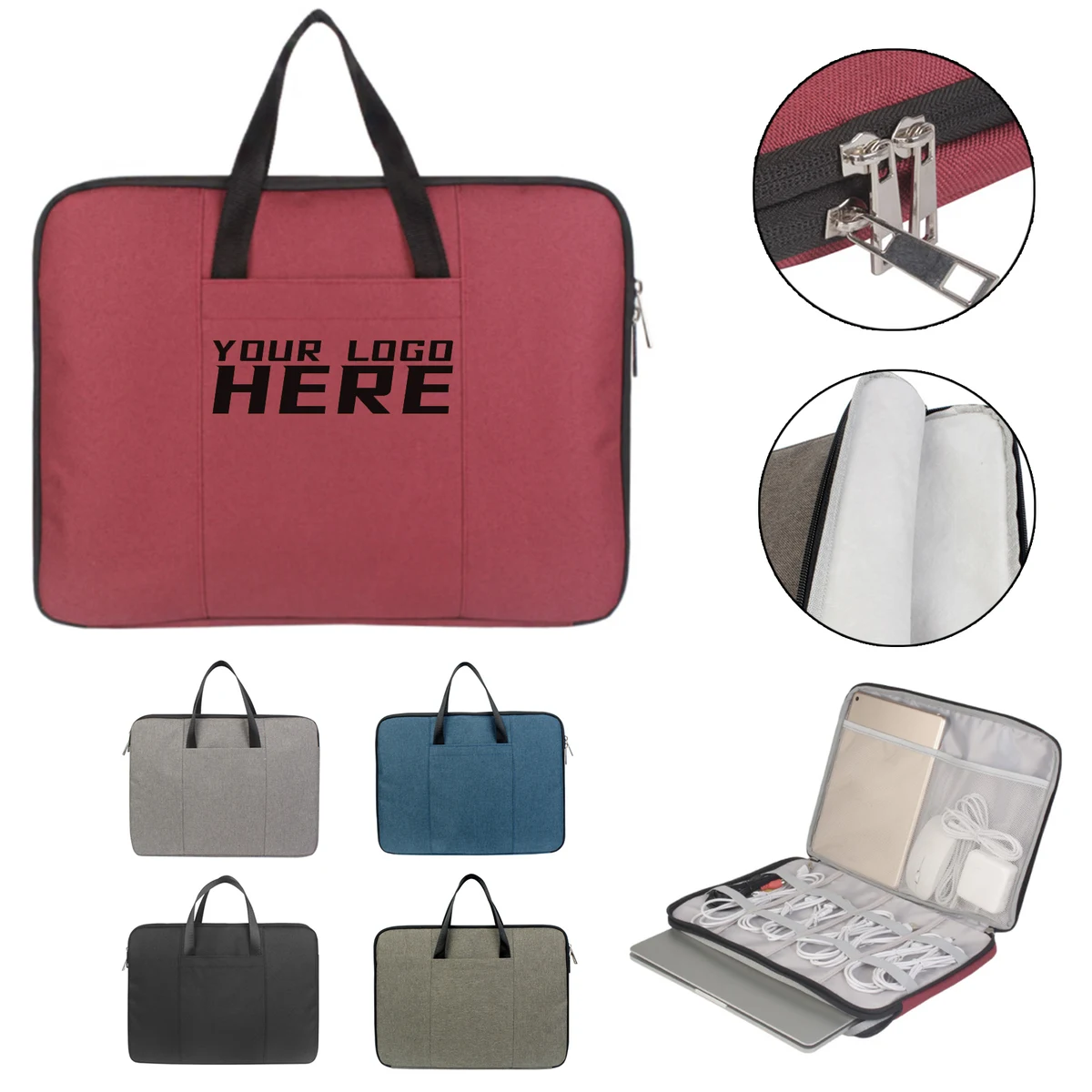 Unisex Handle Laptop Sleeve 1