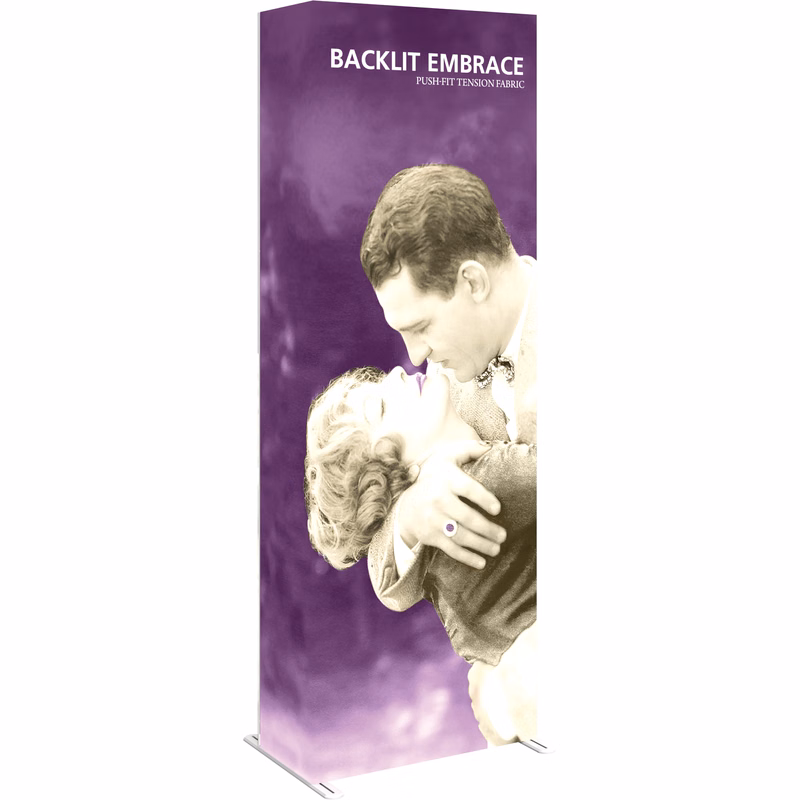 Backlit Embrace 2.5 ft. Display Single-Sided