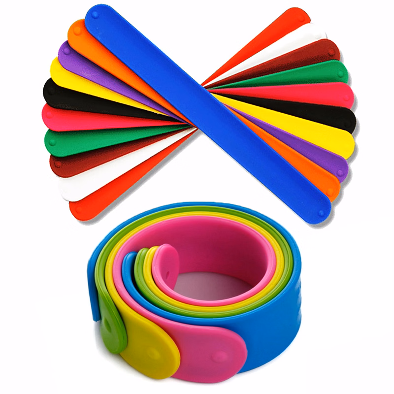 8 1/2"Silicone Slap Bracelet