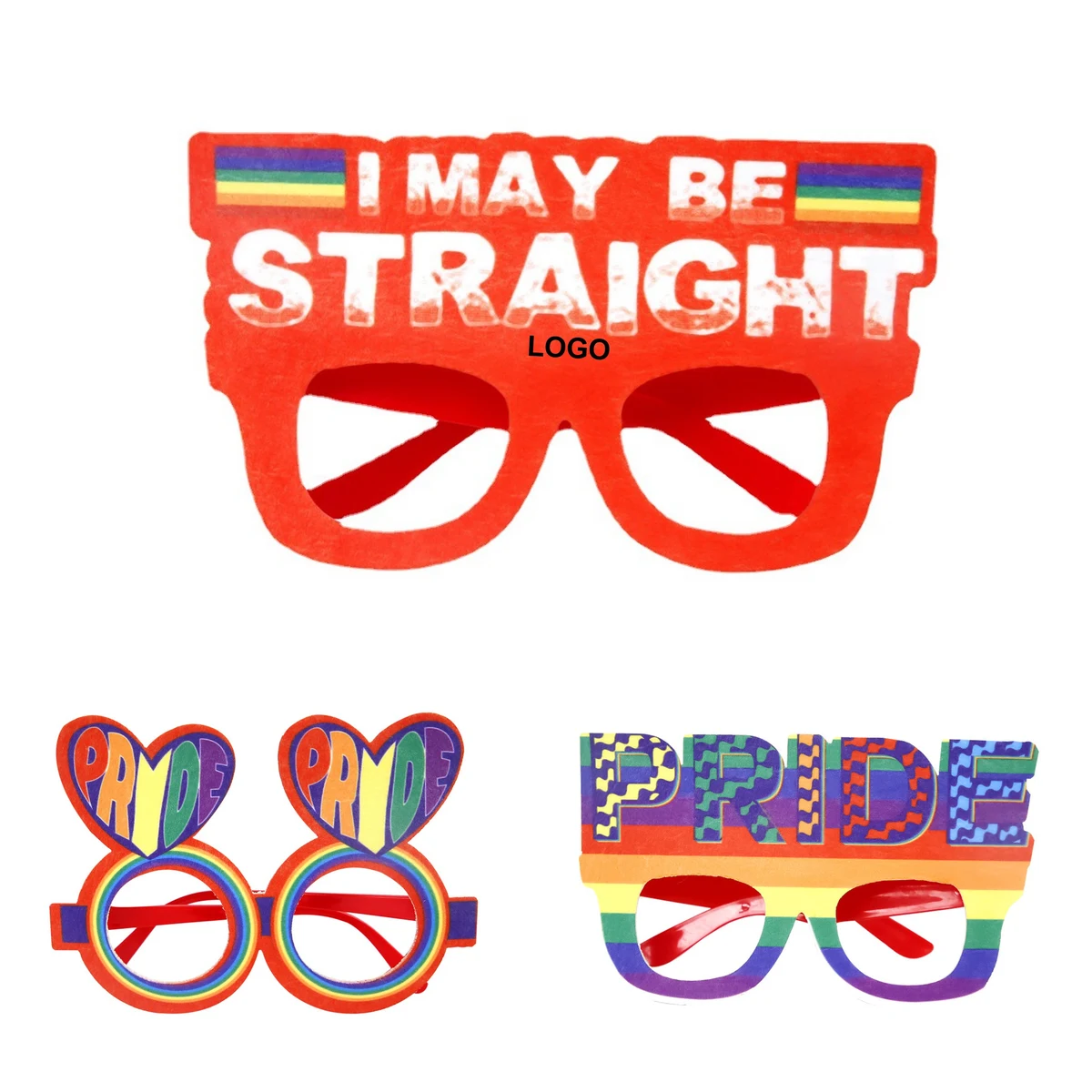 Felt Party Eyeglasses (direct import) 1