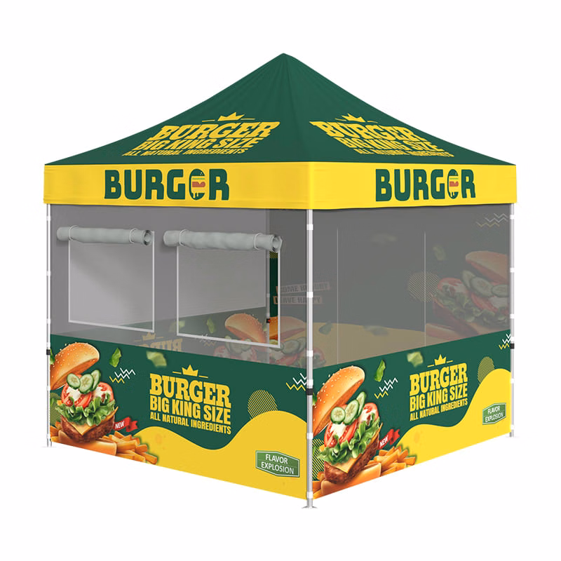 Custom 10 X 10 Food Booth Tent