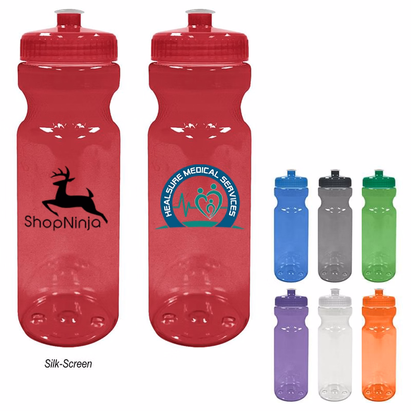 28 Oz. Poly-Clear�?� Fitness Bottle