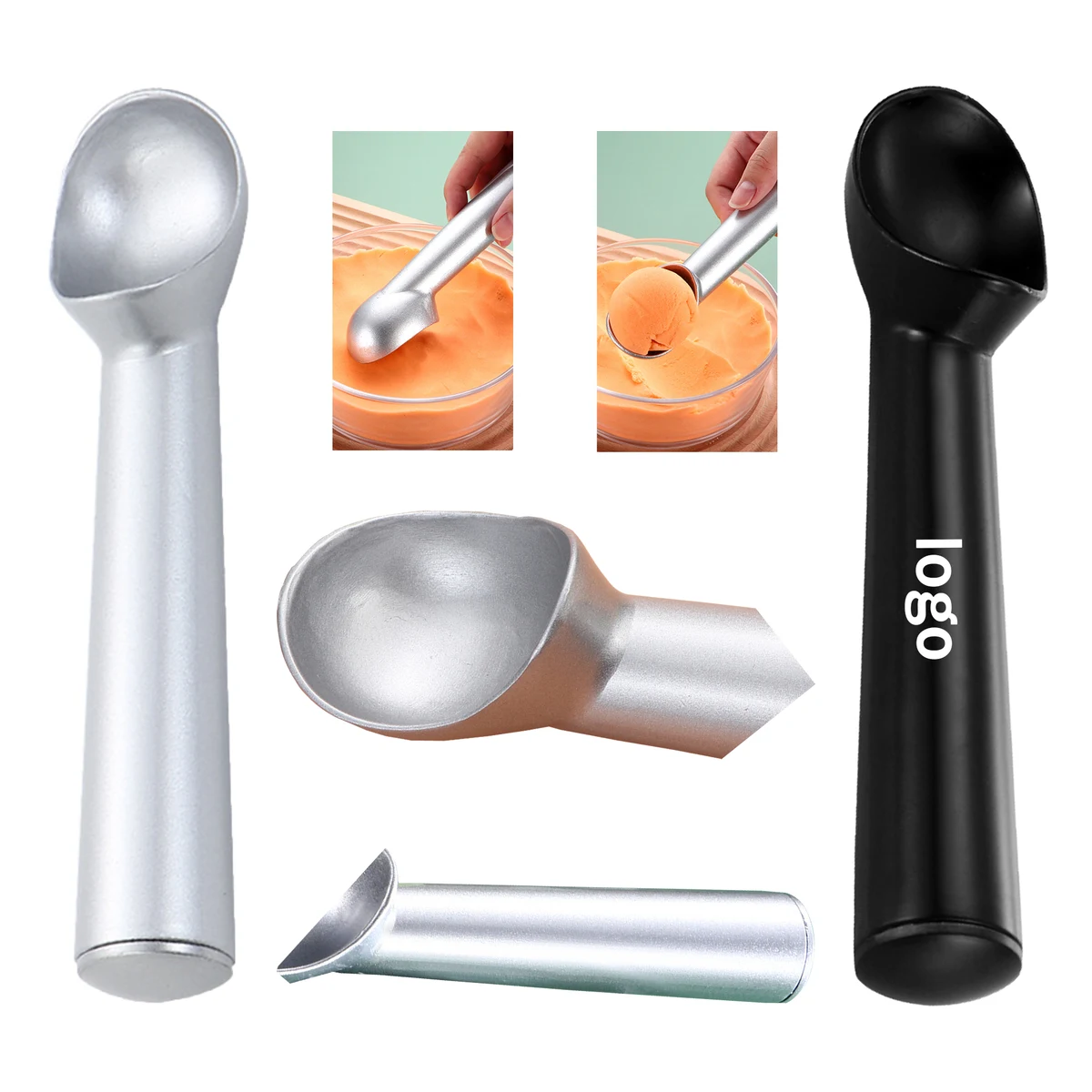 Self-Thawing Ice Cream Scoop 1