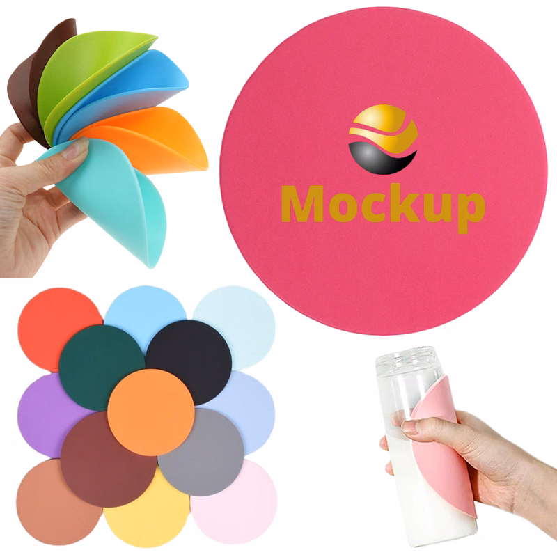 Non Slip Silicone Desktop Coaster