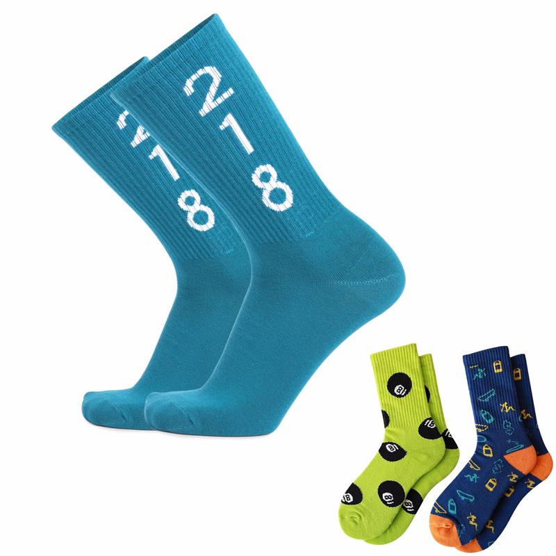 Custom Cotton Jacquard Knit Ankle Socks MOQ100