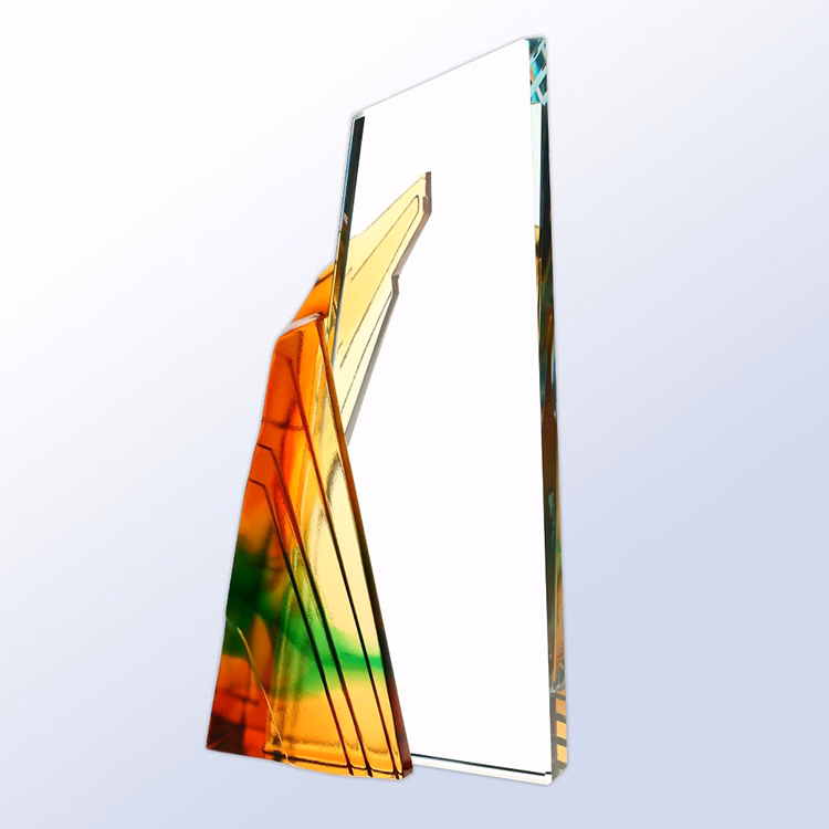Hale Prestige Award-Amber 8.75"