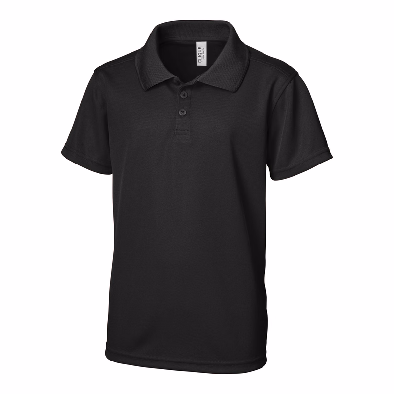 Clique Spin Solution-dyed Performance Pique Youth Polo