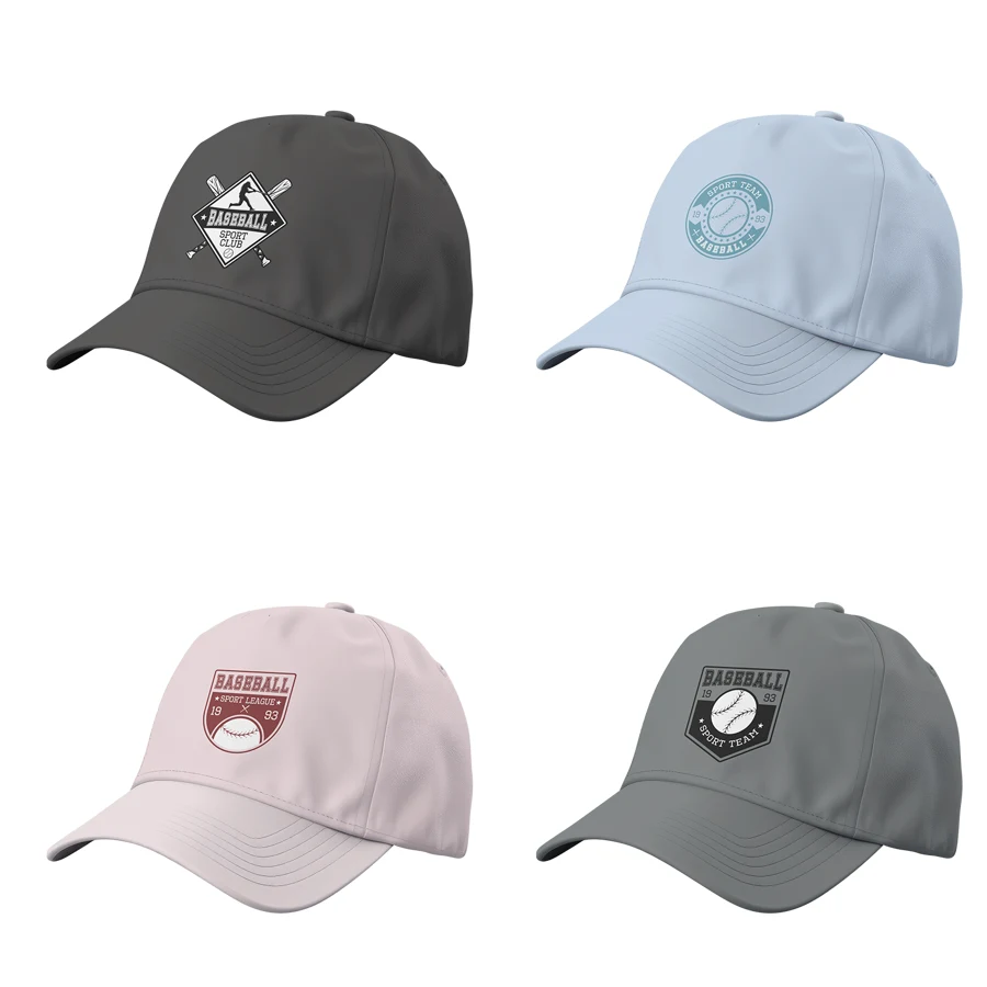 Premium Stock Cotton 6-Panel Unstructured Cap w/ Metal 1