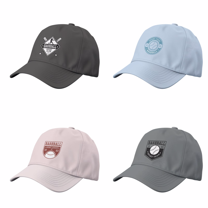 Premium Stock Cotton 6-Panel Unstructured Cap w/ Metal
