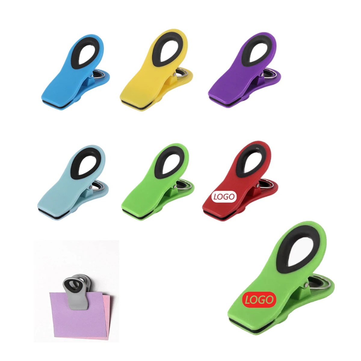 Customizable Bag Clips With Magnet 1