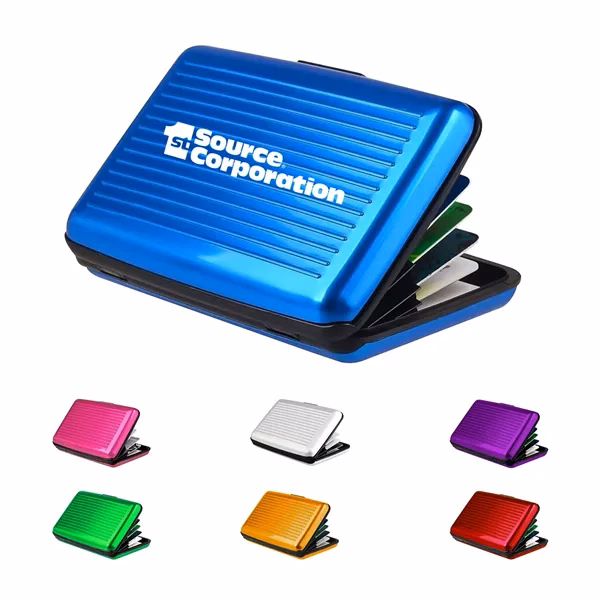 RFID Blocking Aluminum Credit Card Holder Wallet