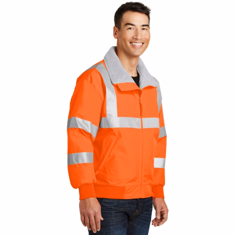 Port Authority Enhanced Visibility Challenger Jacket With Reflective Taping.