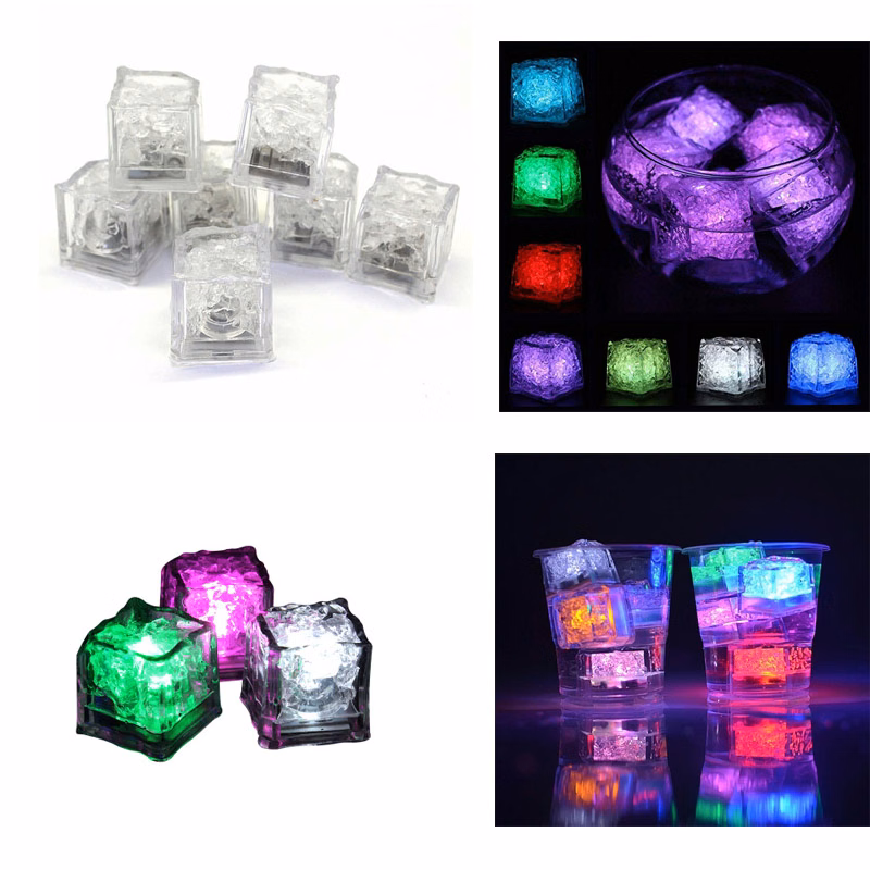 Flashing LED Light Up Ice Cube