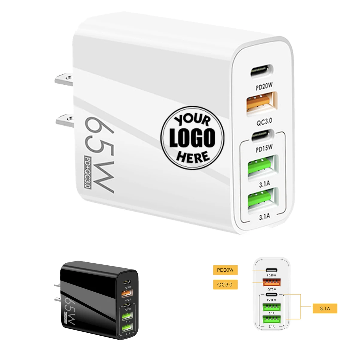 Fast Power Adapter Charging 1