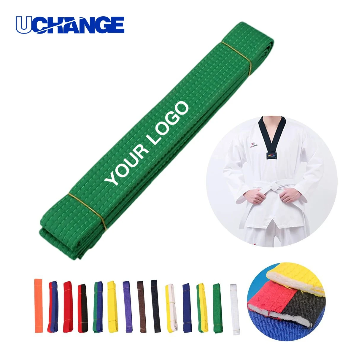 Polyester Martial Arts Training Belt Strap for Practice 1