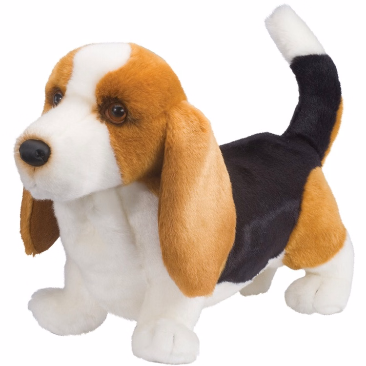 Harold Basset Hound Stuffed Animal
