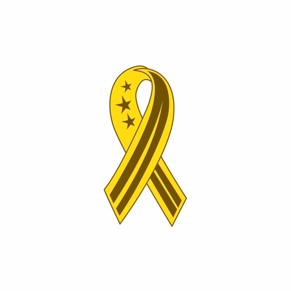 Support Our Troops Magnetic Ribbons - Camouflage