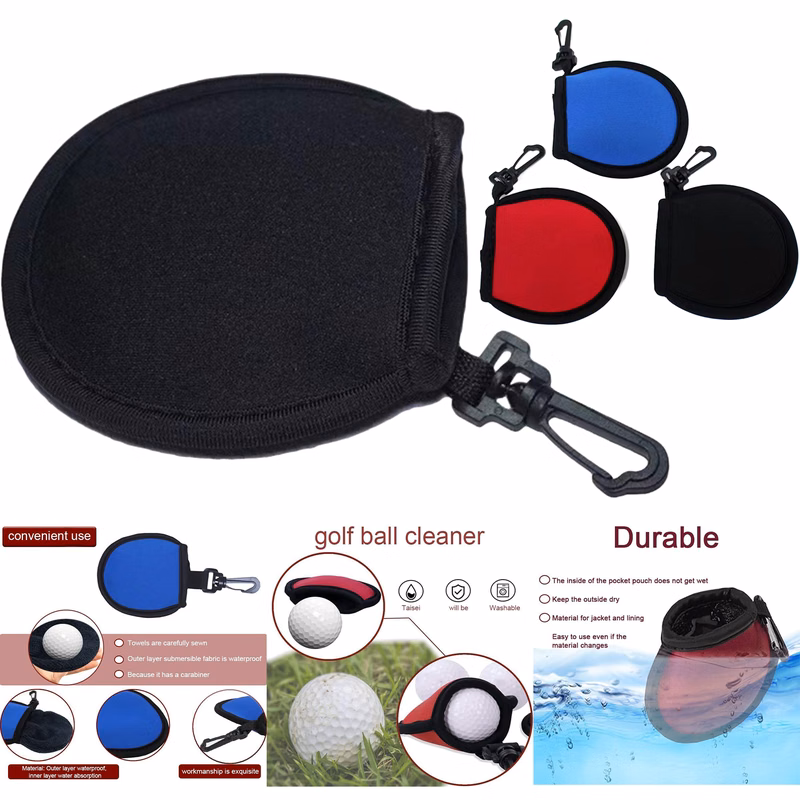 Golf Cleaner With Carabiner
