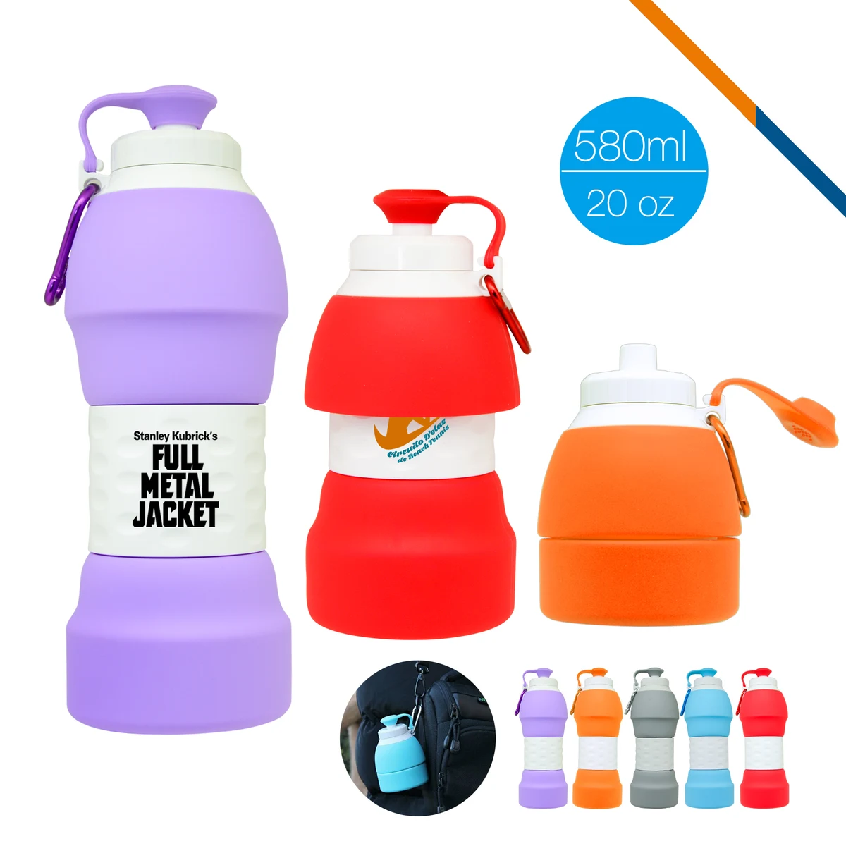Idol Collapsible Water Bottle 1