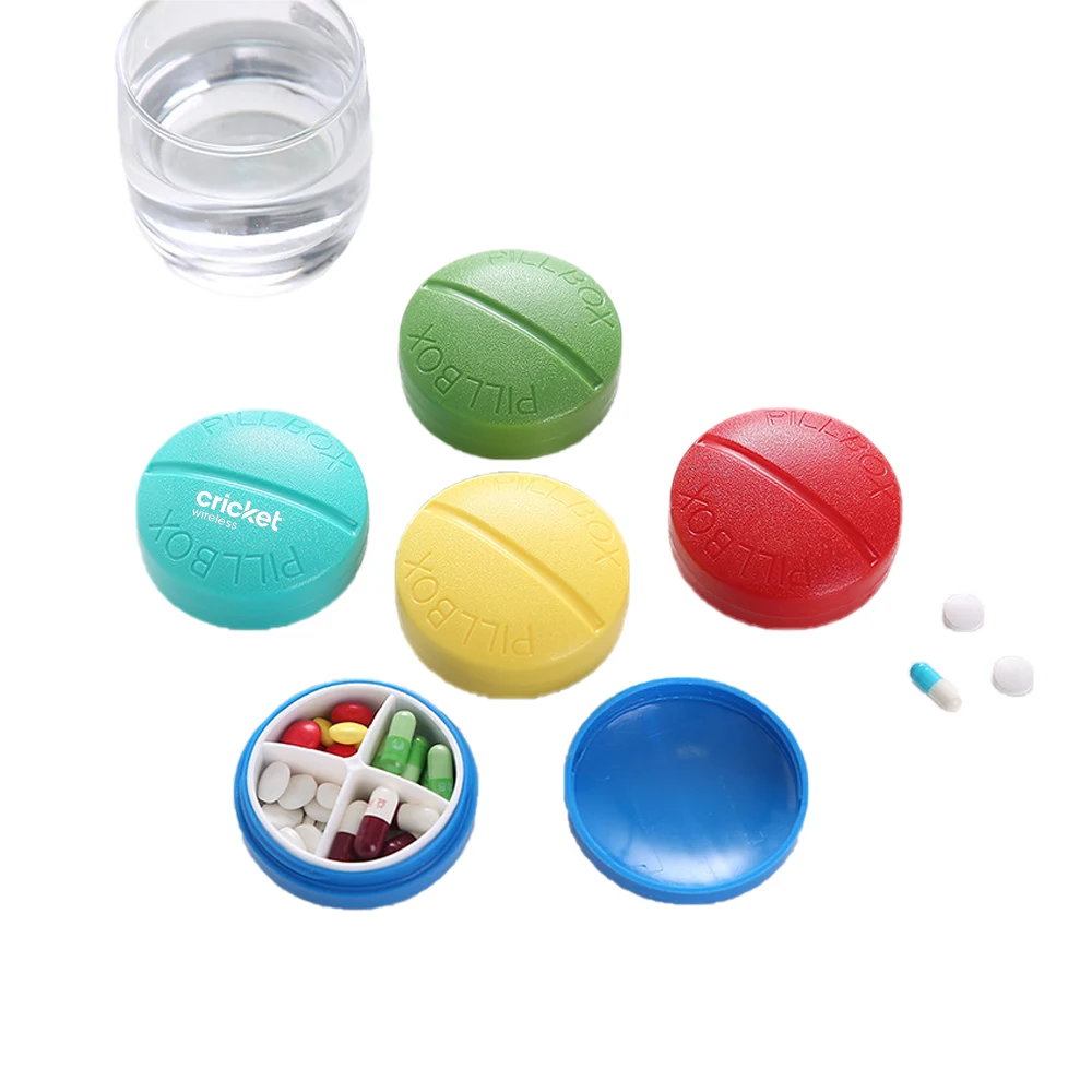 Capsule Shape Pill Storage Box 1
