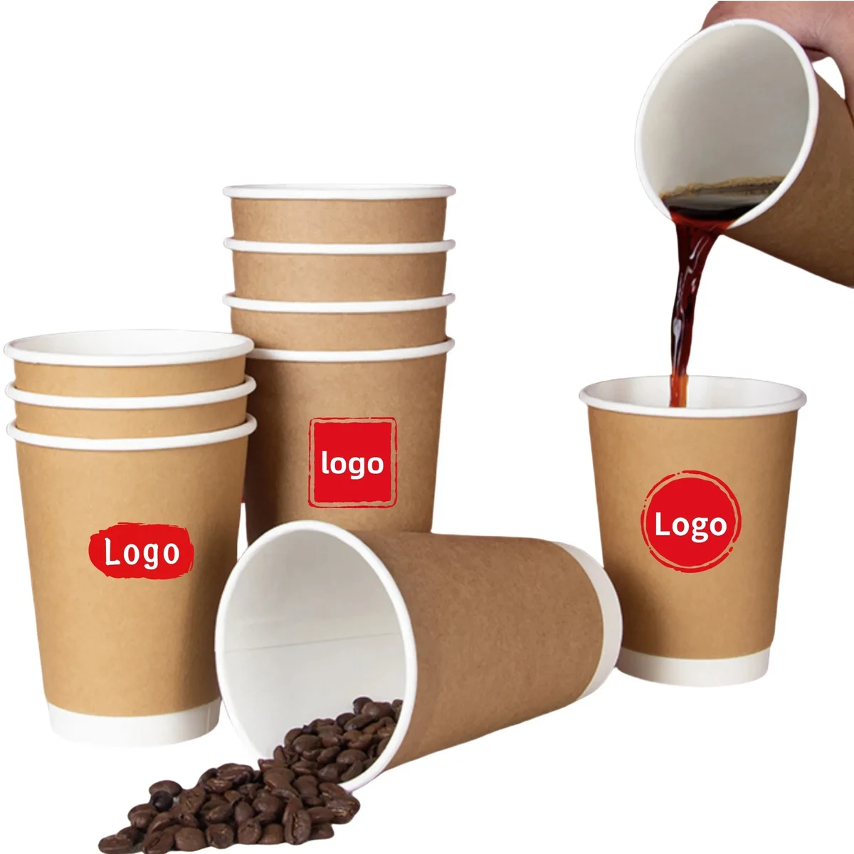 Disposable Double-Layer Paper Cup - Event Promo Essential 1