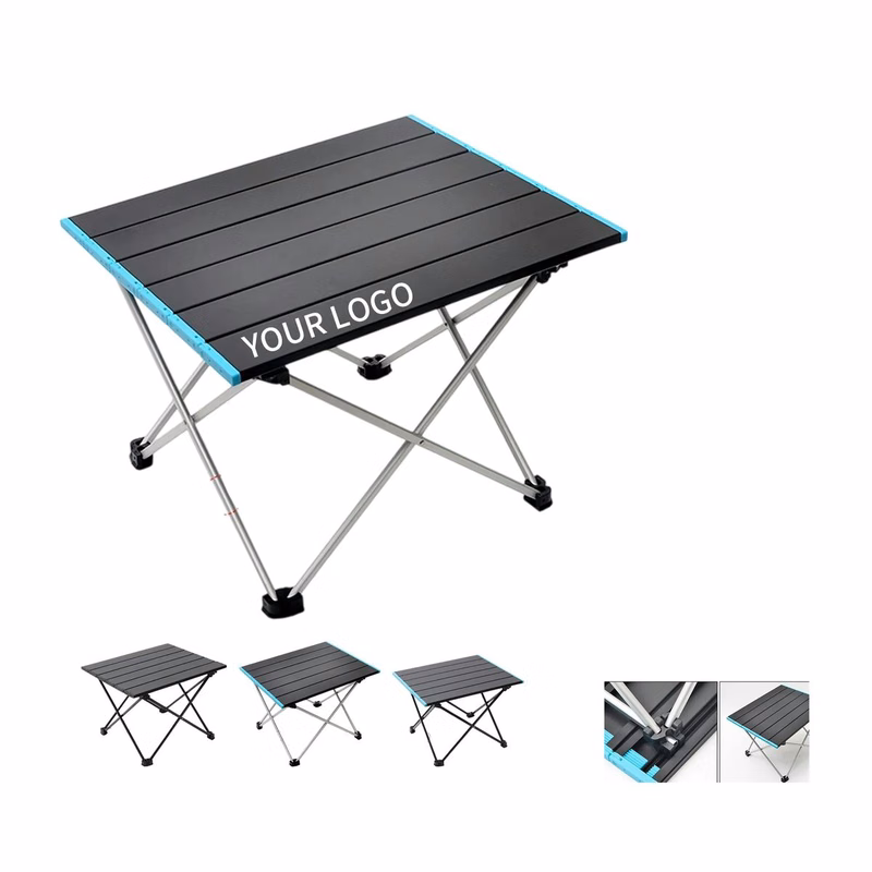 Durable Aluminum Folding Table for Beach and Outdoor Use