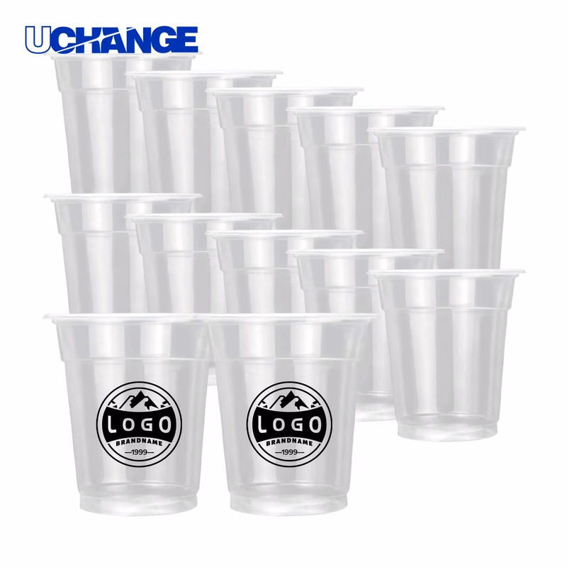 Clear Plastic Square Cup Container (12oz)