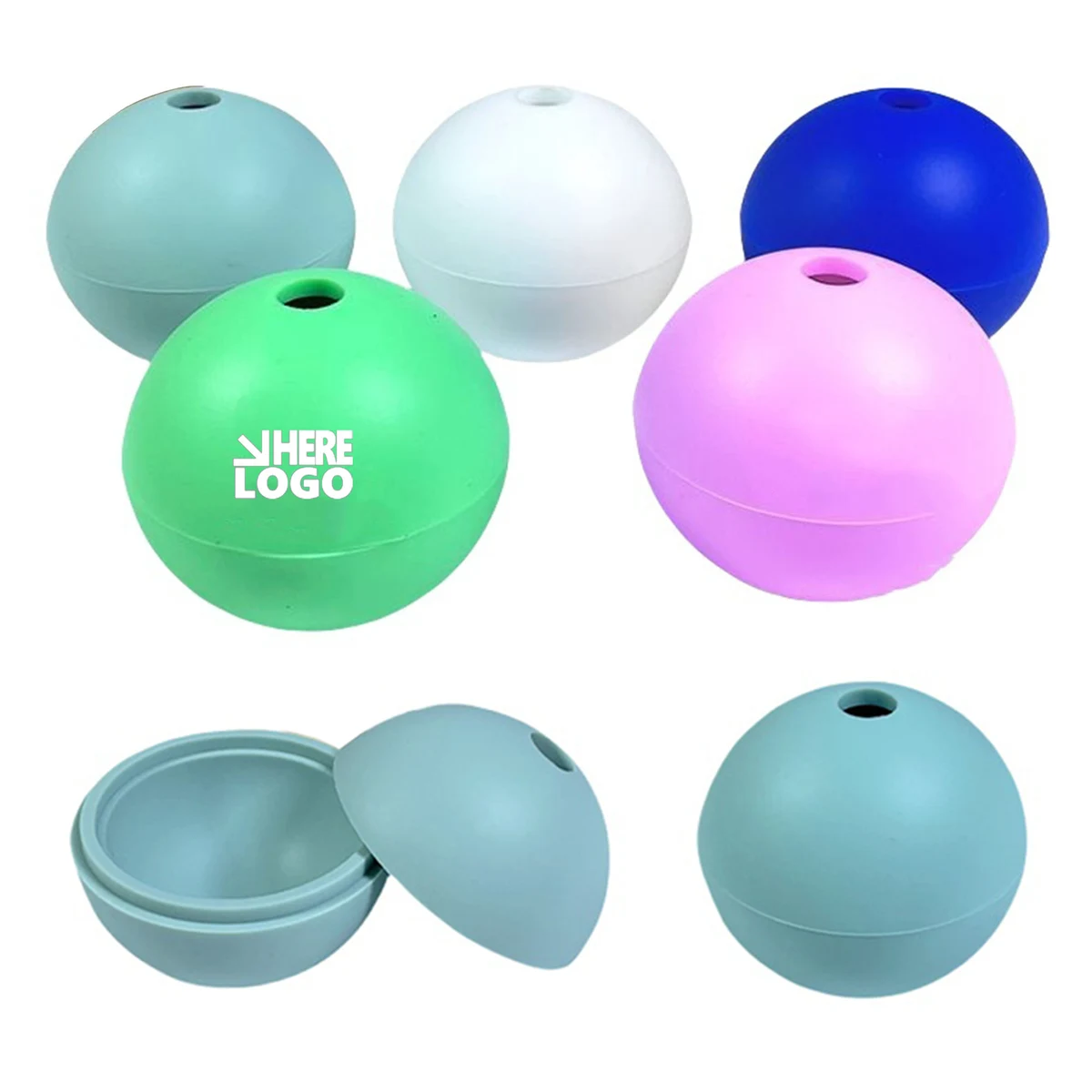 Silicone Sphere Ice Molds 1