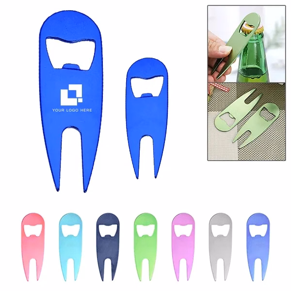 Divot Tool With Bottle Opener