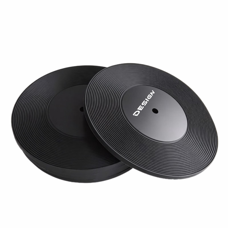 Vinyl Record PVC Coaster