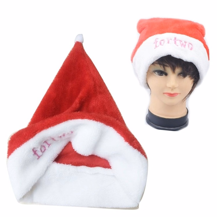 Promotional Adult Plush Santa Hat