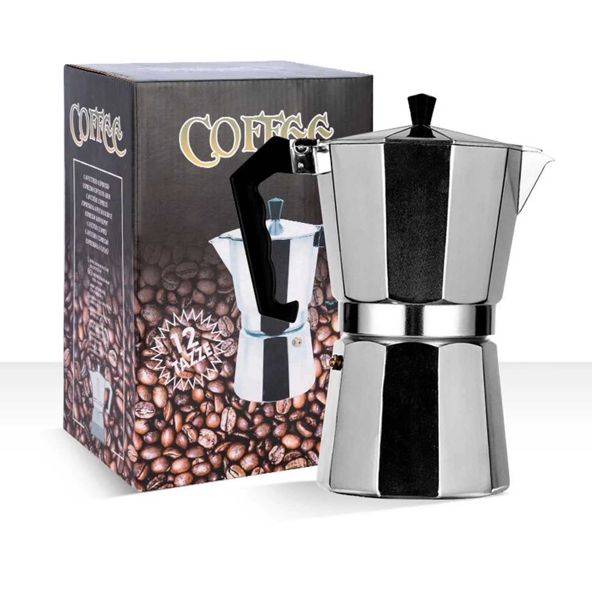 Stovetop Espresso And Coffee Maker 20Oz 1