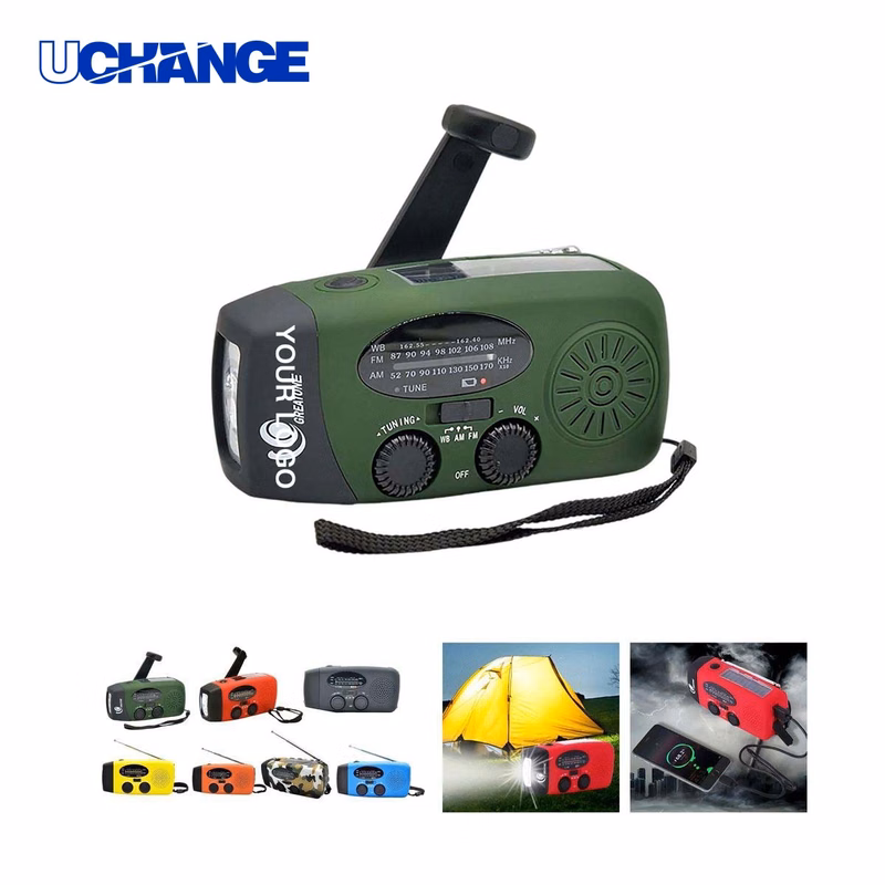 AM FM NOAA Emergency Radio with Rechargeable Battery for Emergencies