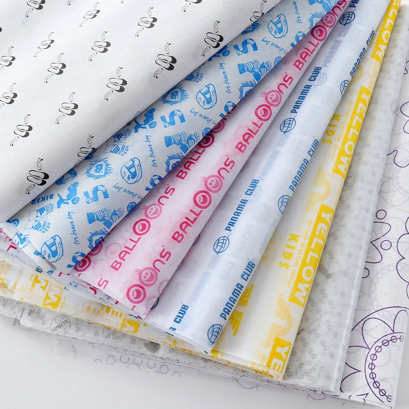 Tissue Papers Flower Wrapping Papers Gift Packaging Paper 1