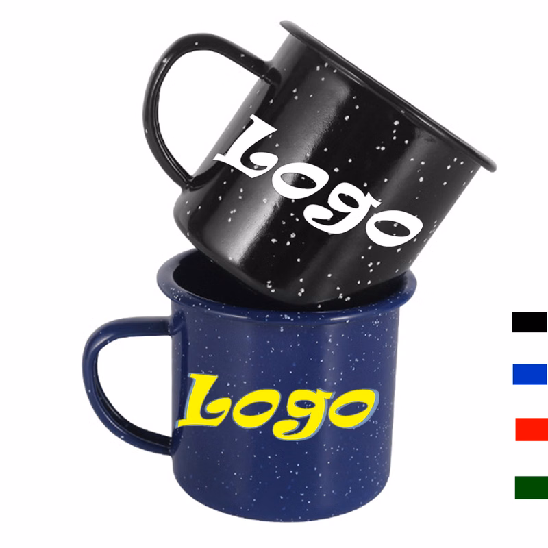 12oz Enamel Coffee Mugs