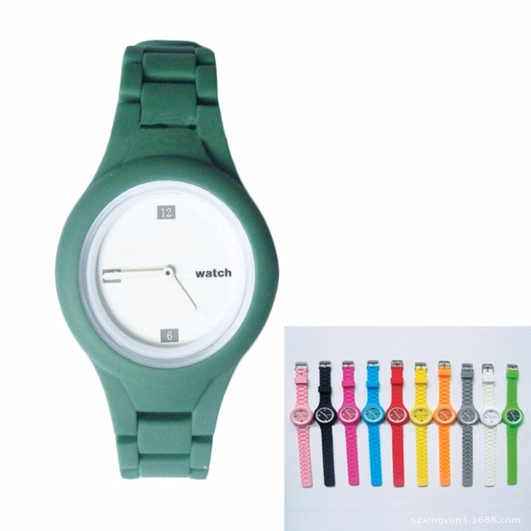 Silicone Quartz Watch