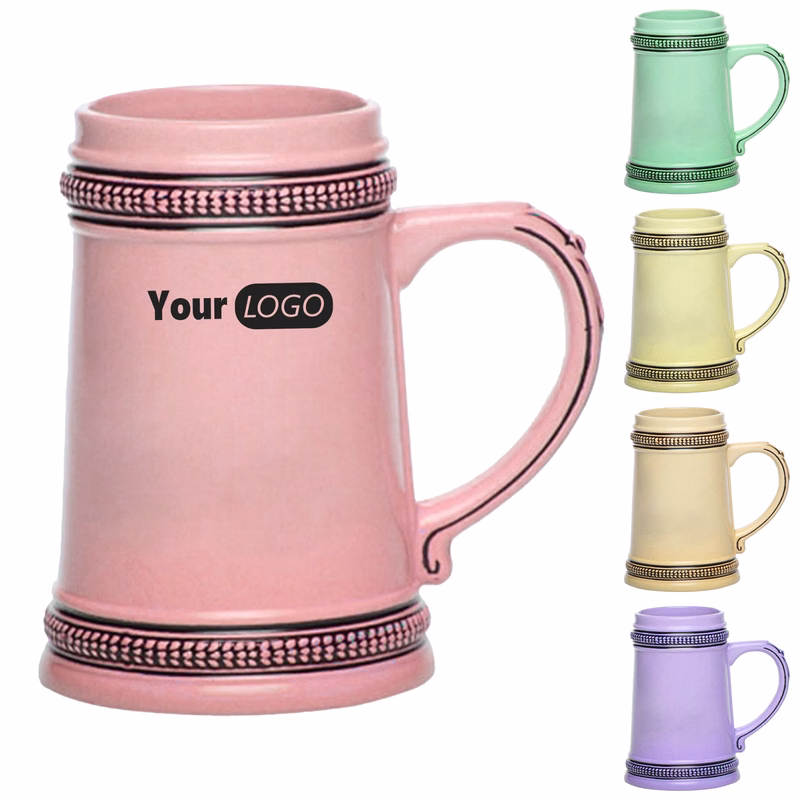 Ceramic Elegant Custom Beer Stein