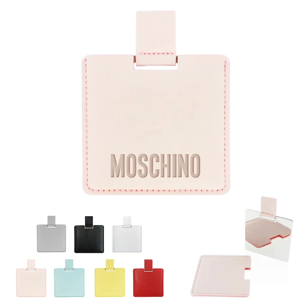 Moschino Square Pull-Tab Compact Mirror 1