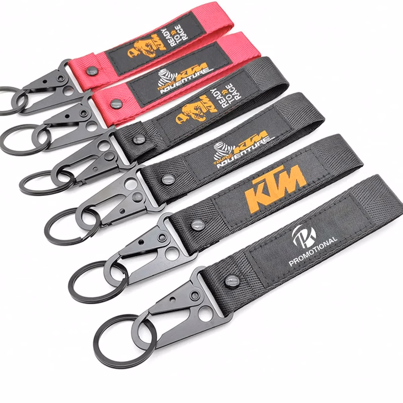 Key Tag Embroidery Luggage Keychain