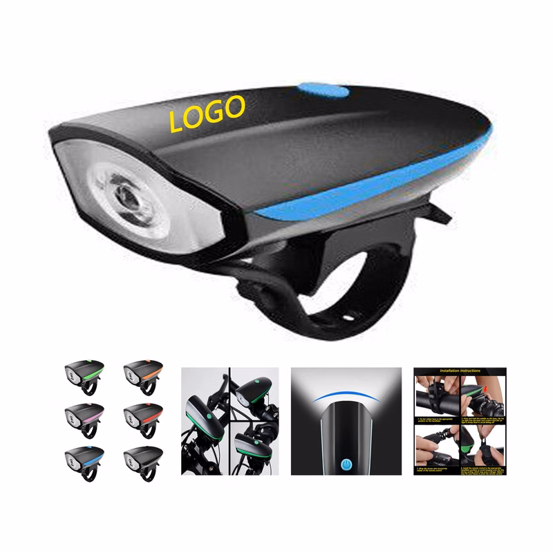 Multi Functional Bicycle Charging Headlights Horns