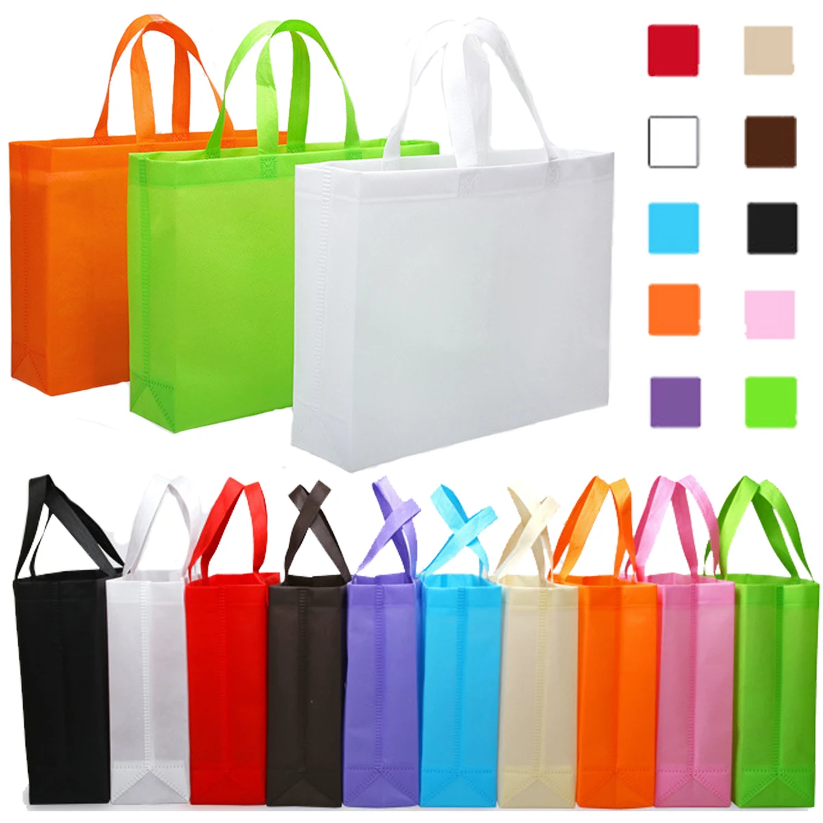 Multipurpose Fashionable Shopping Gift Non-Woven Tote Bag 1