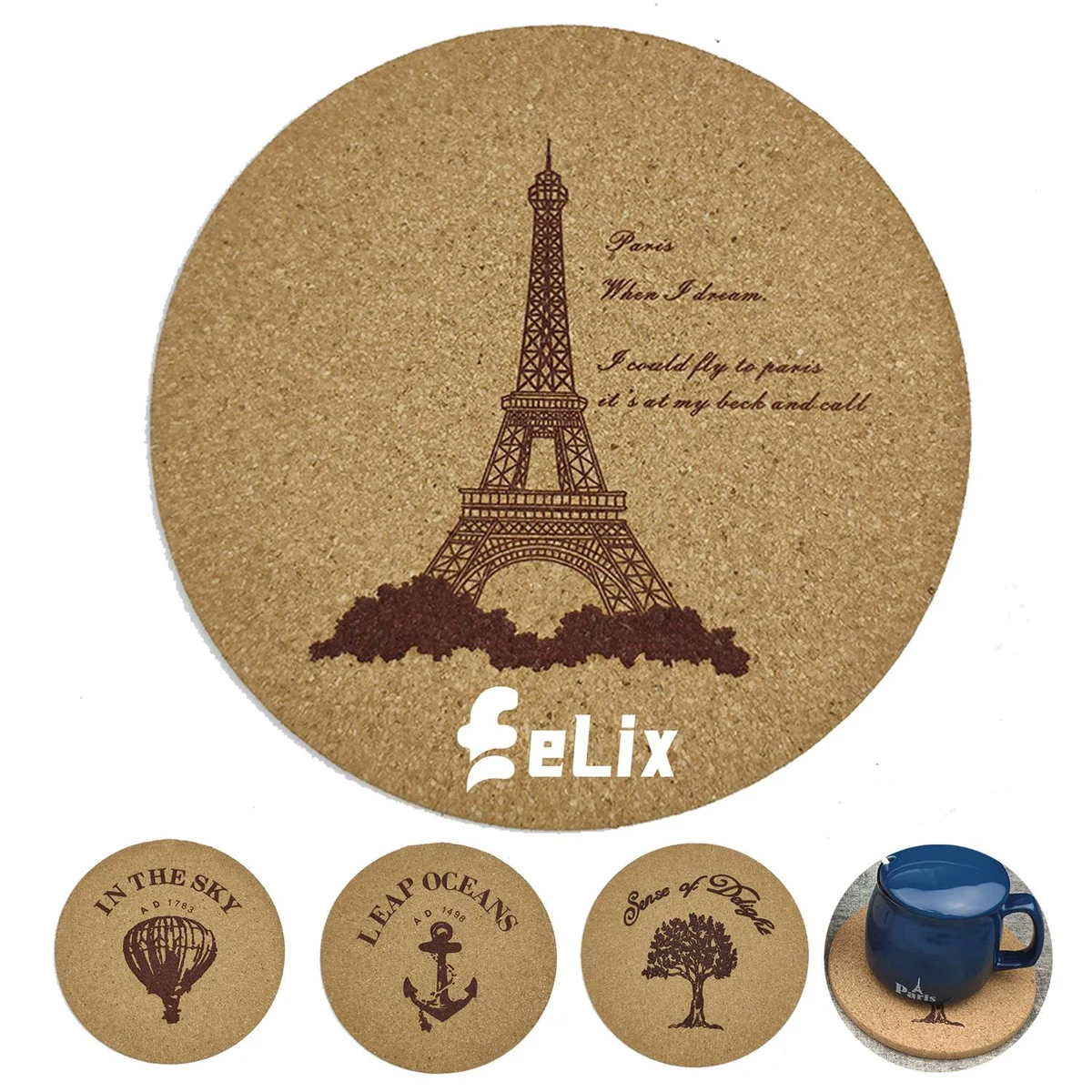 Wooden Cup Coaster 1