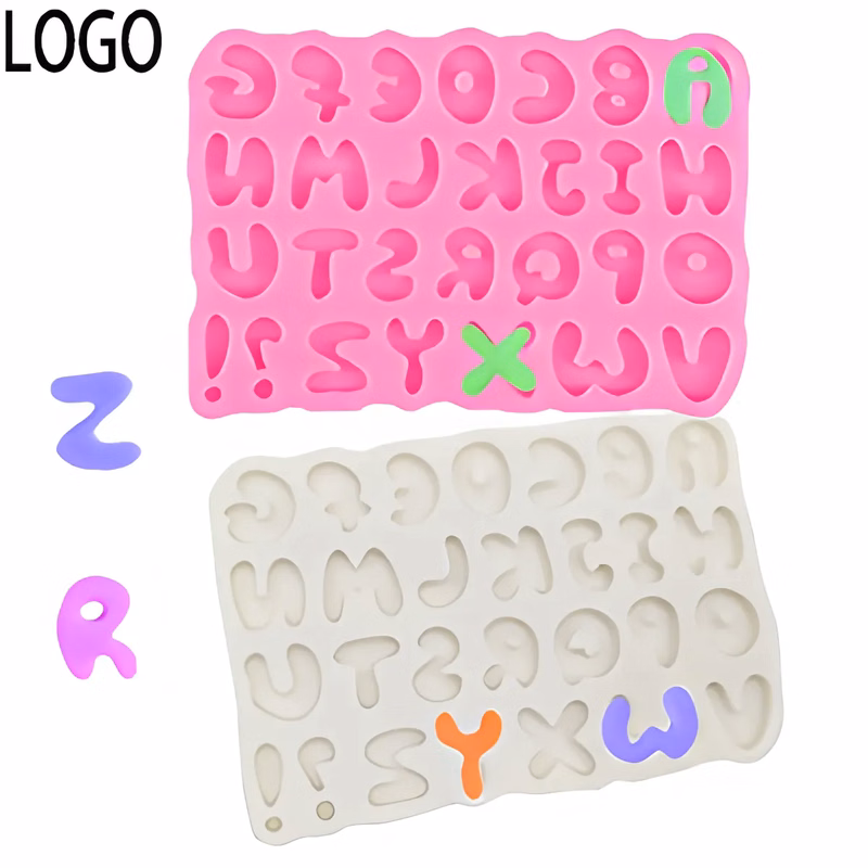 26 Cavity Silicone Letter Mold