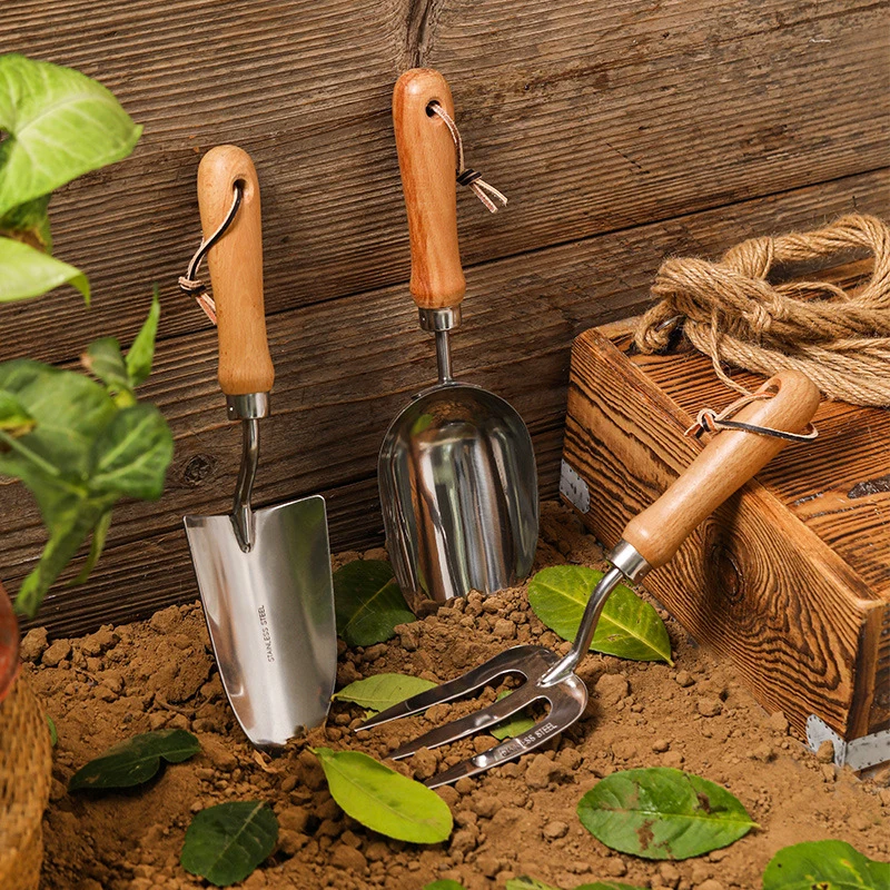 Mini Garden Tool Set Shovel Rake Spade 1