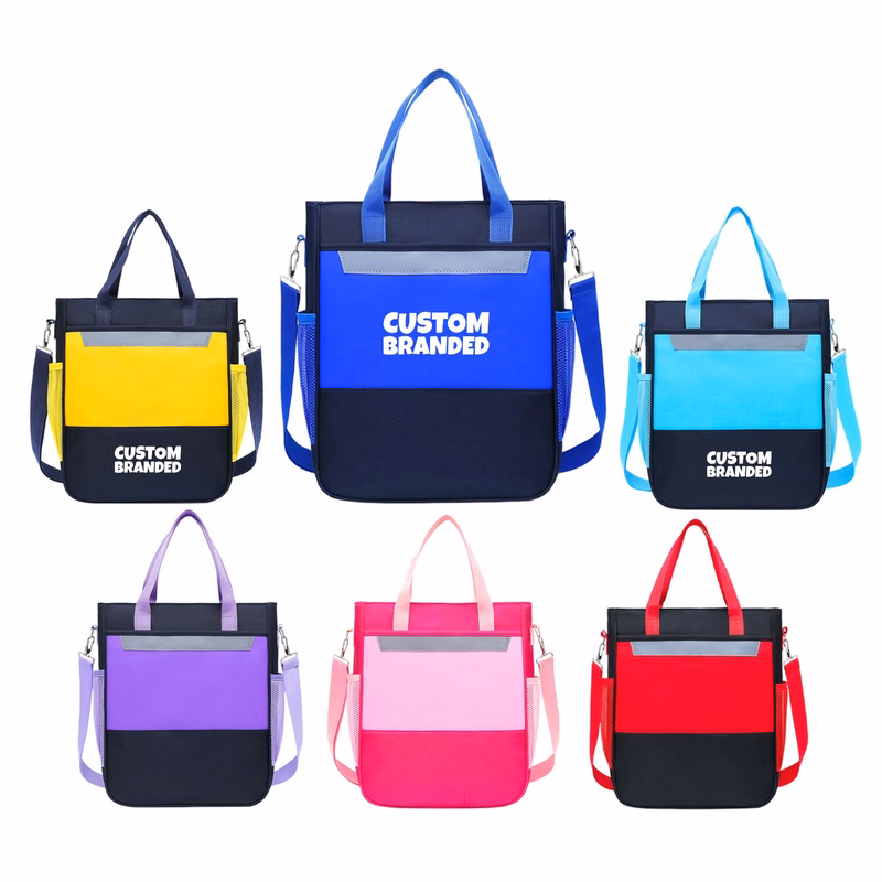 Custom Academic Tote Messenger Bags